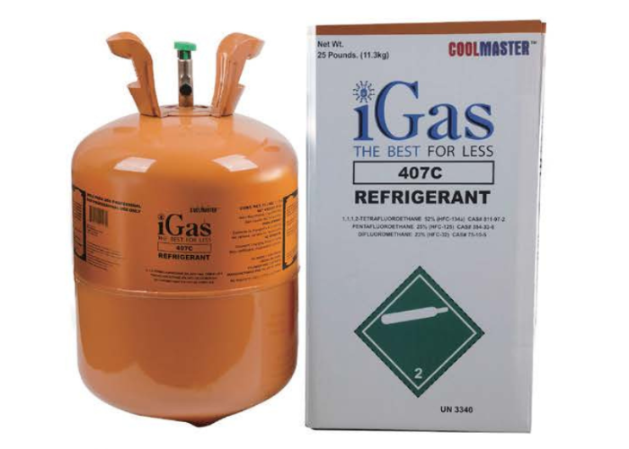 น้ำยาแอร์ R407C refrigerant iGas